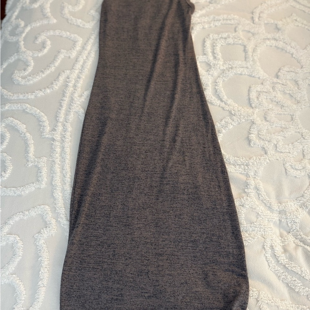 Wilfred Free Heathered Gray Knit dress